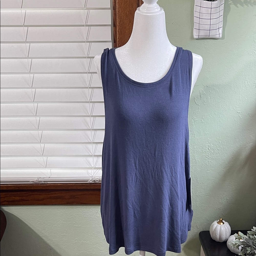 Athleta Women's Navy sleep Tank Top